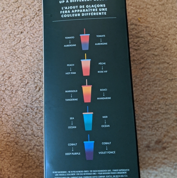Starbucks color changing 2020 reusable cups - Picture 5 of 5